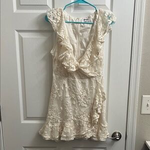 BB Dakota Cream Dress